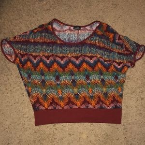 Maroon Rue 21 Top
